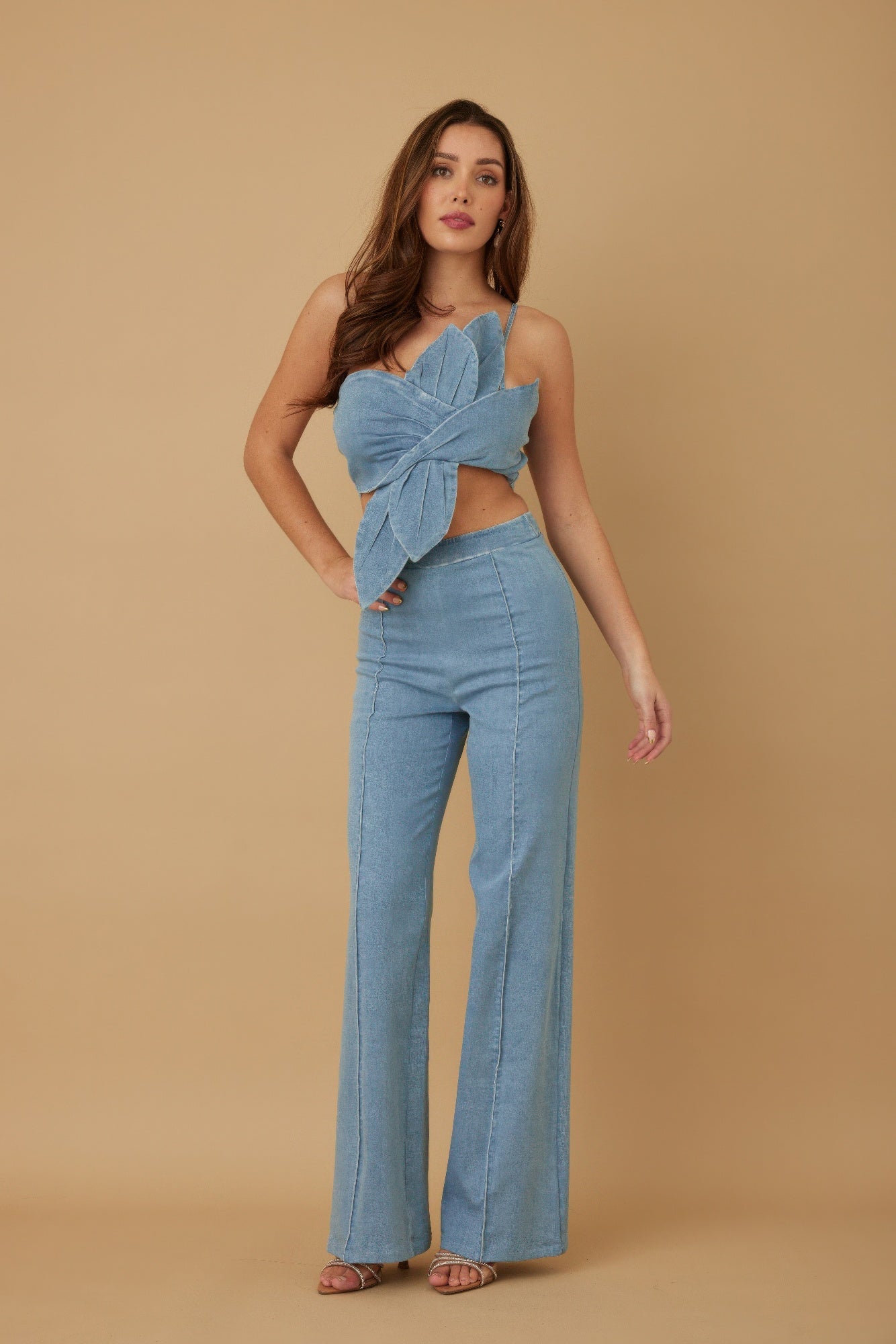Single Strap Wrap Flower Set - Wear Arielle