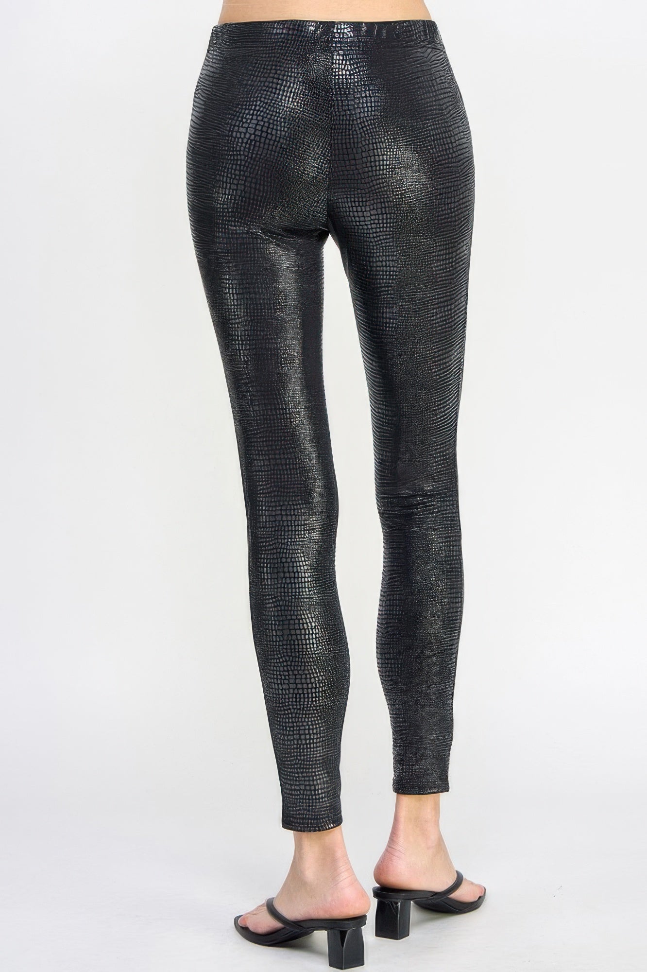 Snake skin print leggings - id - Wear Arielle