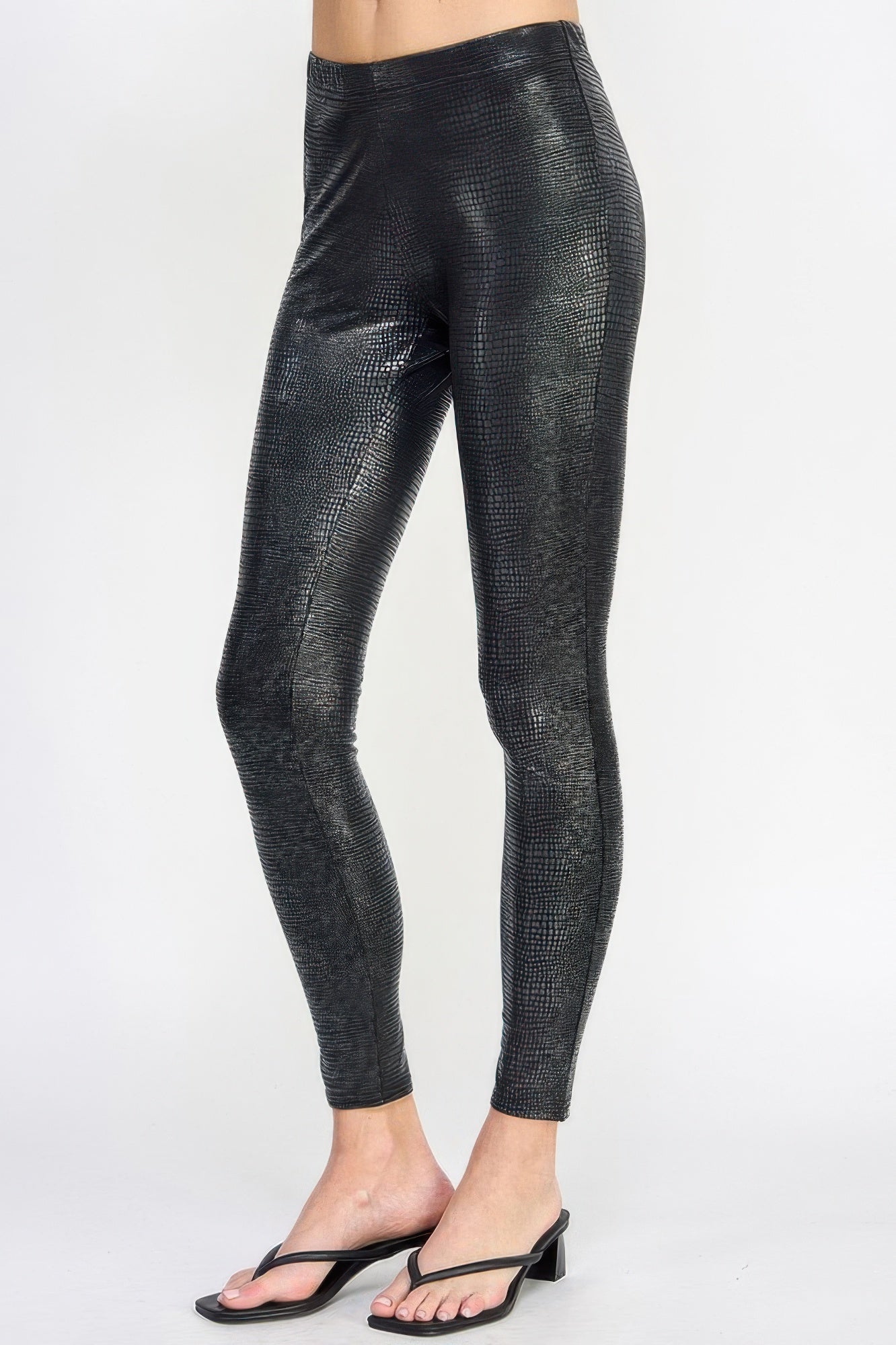 Snake skin print leggings - id - Wear Arielle
