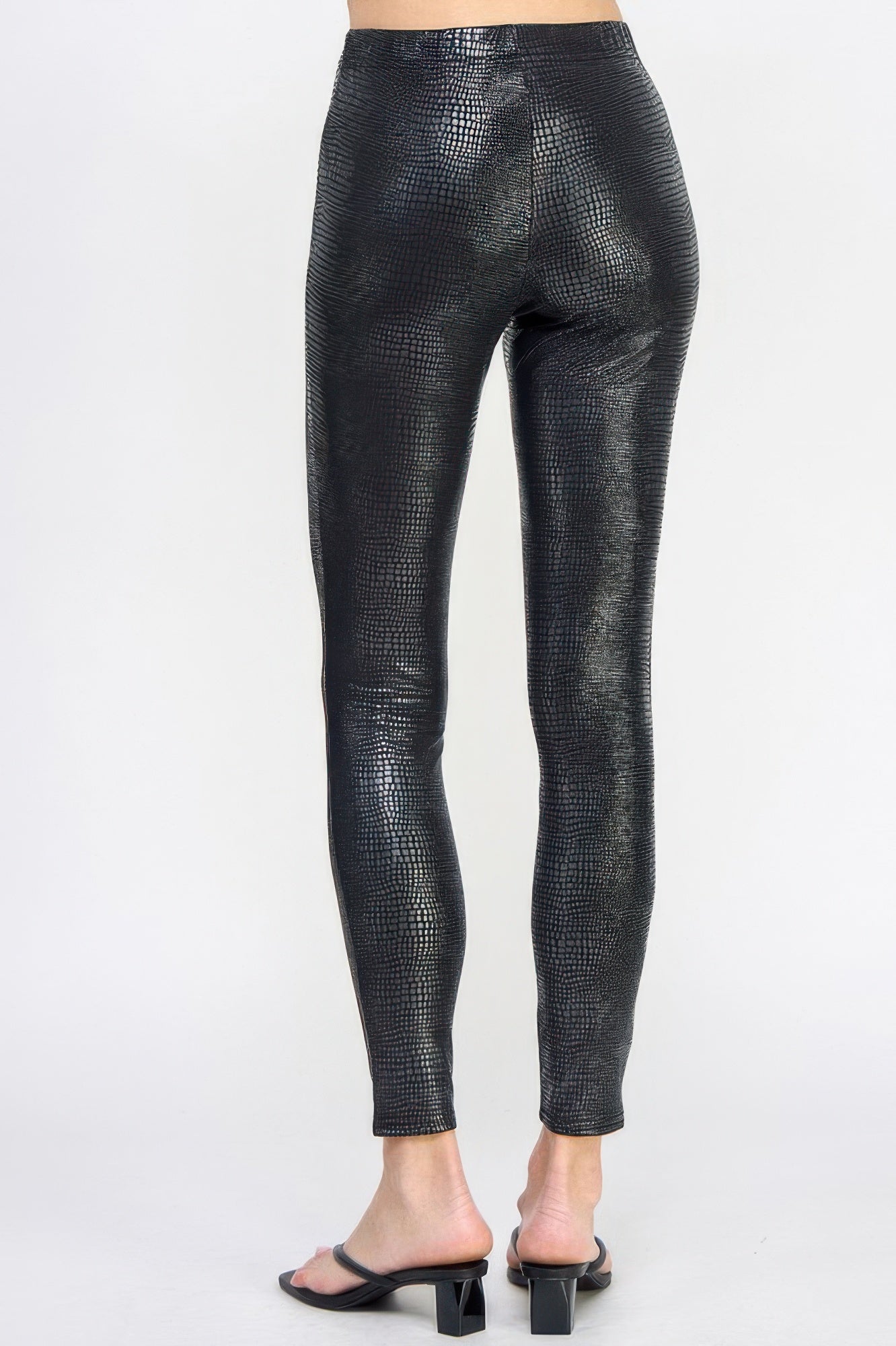 Snake skin print leggings - id - Wear Arielle