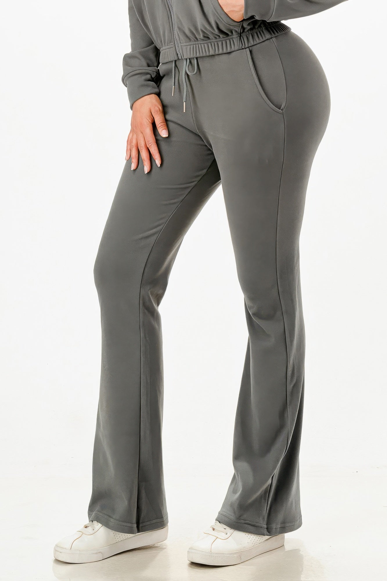 Soft Zipup Track Suit Set - Wear Arielle