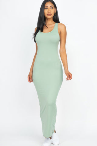 Solid Basic Maxi Dress - Wear Arielle