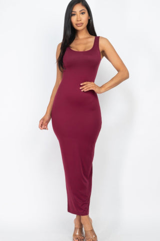 Solid Basic Maxi Dress - Wear Arielle