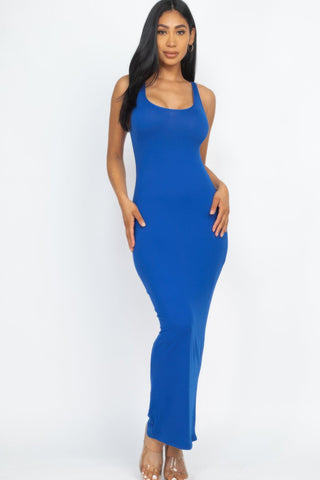 Solid Basic Maxi Dress - Wear Arielle
