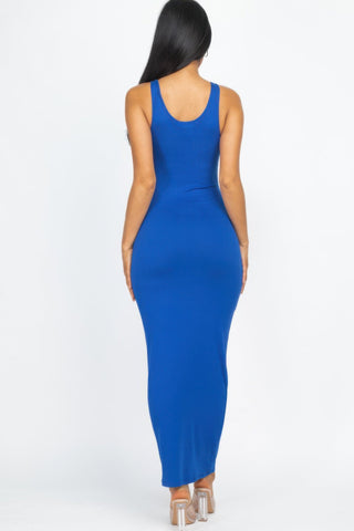 Solid Basic Maxi Dress - Wear Arielle
