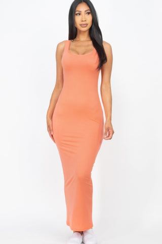 Solid Basic Maxi Dress - Wear Arielle