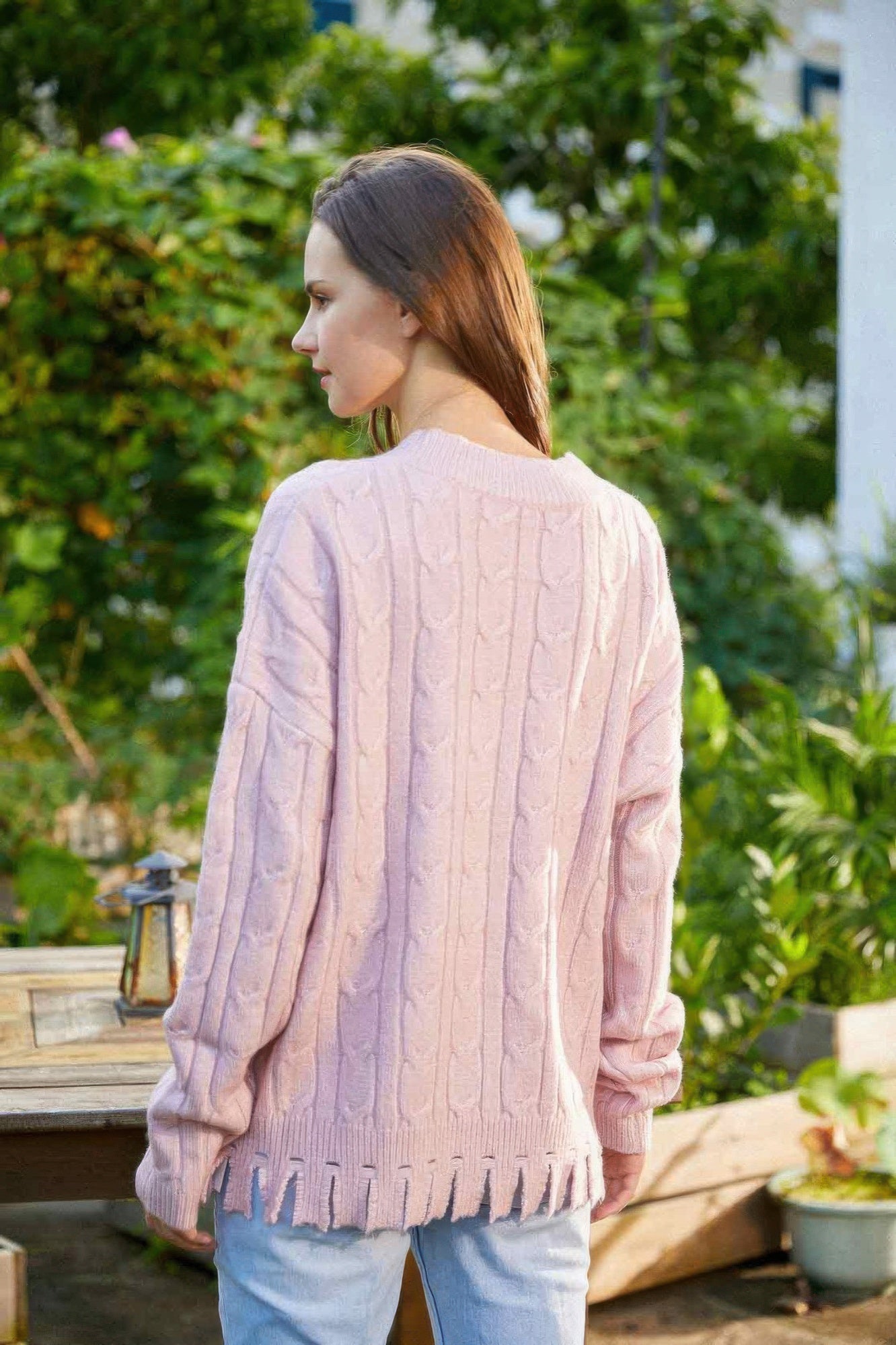 Solid Knit Sweater - Wear Arielle