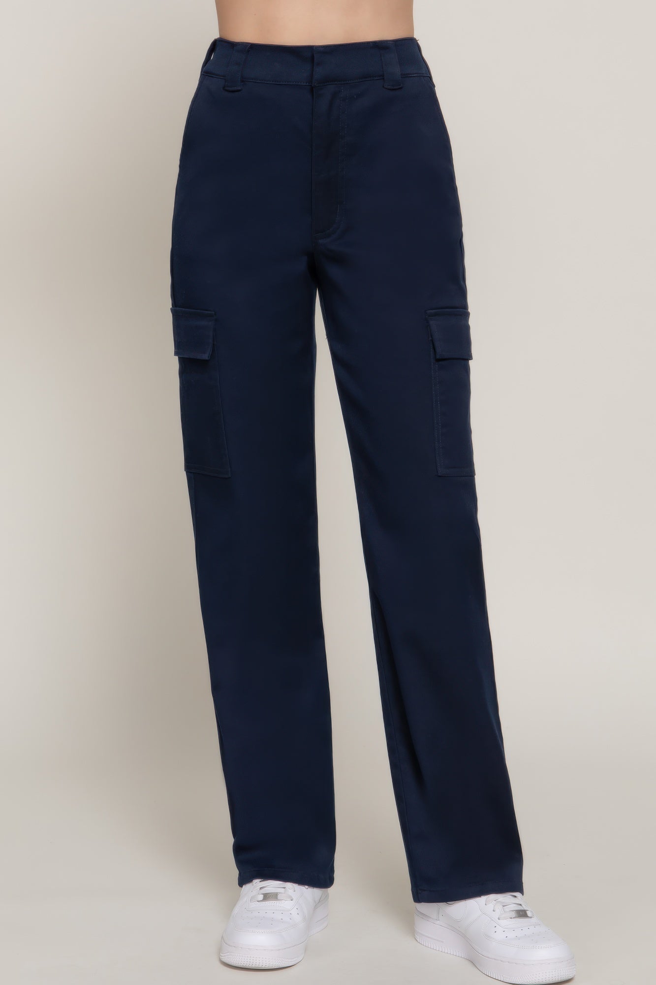 Straight Fit Long Pants - Wear Arielle