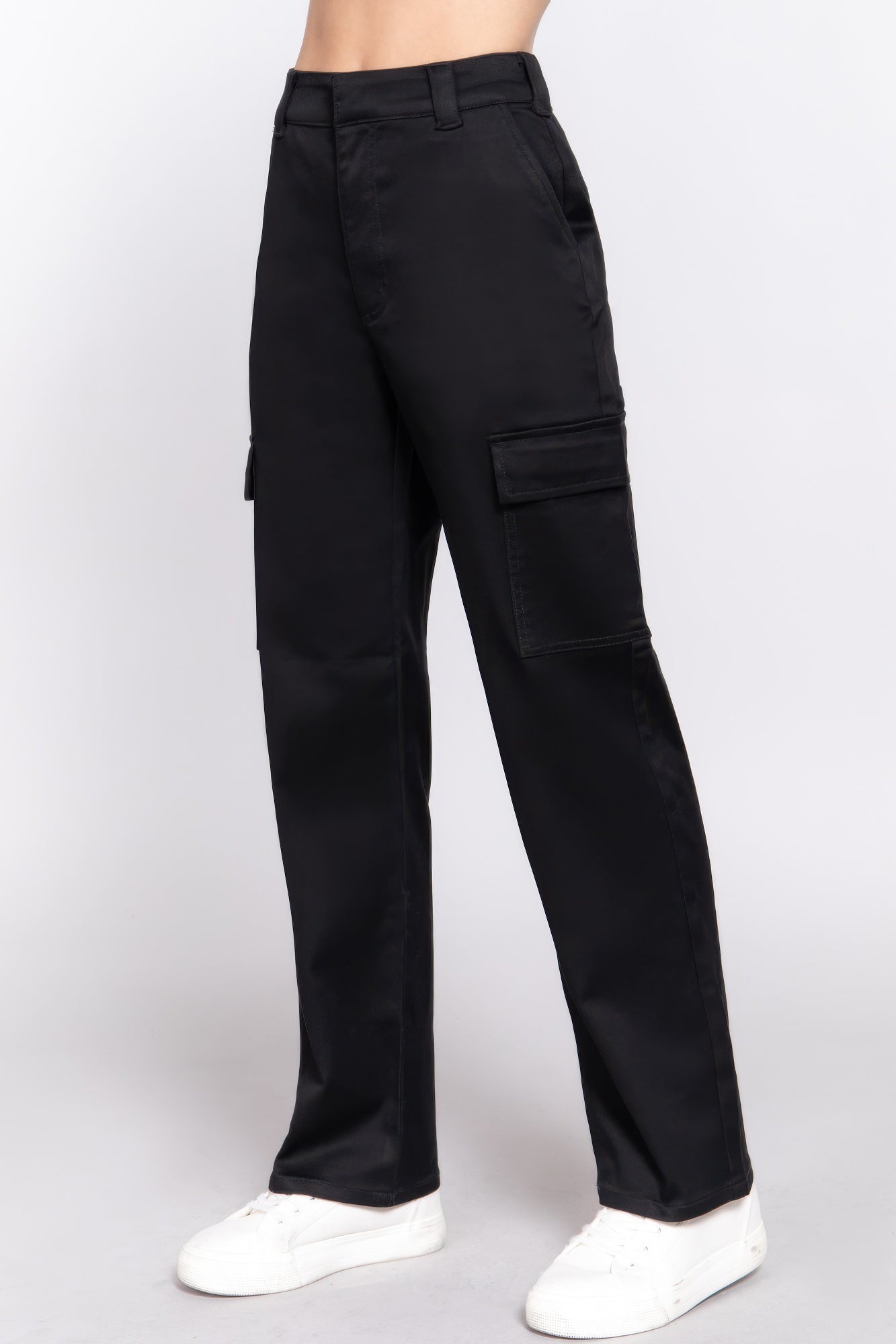Straight Fit Long Pants - Wear Arielle