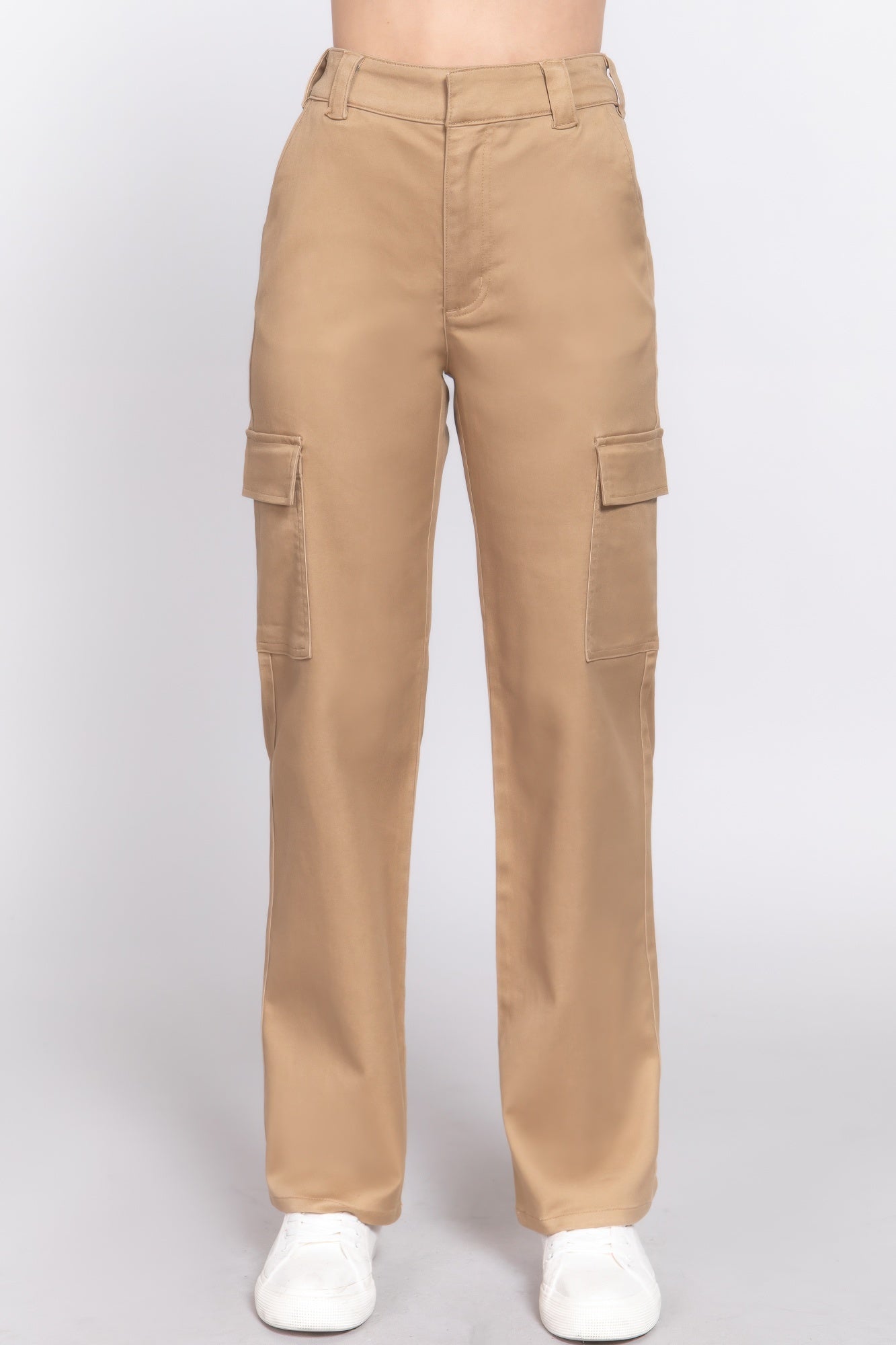 Straight Fit Long Pants - Wear Arielle