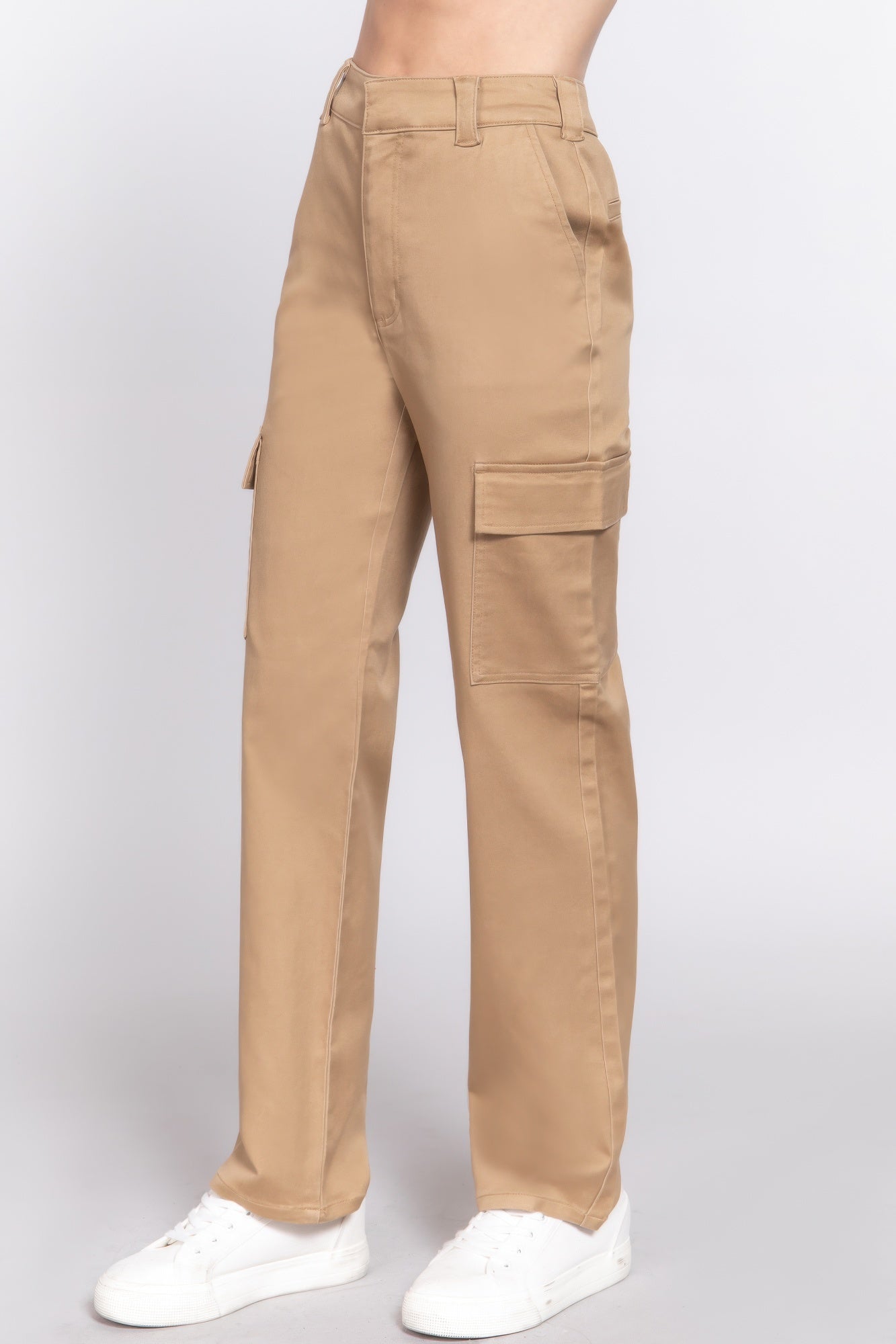 Straight Fit Long Pants - Wear Arielle