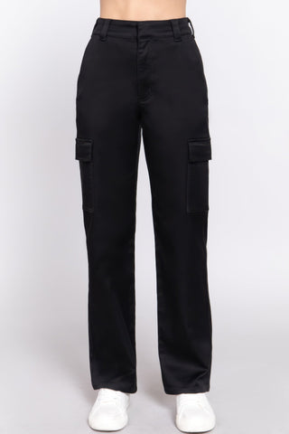 Straight Fit Long Pants - Wear Arielle