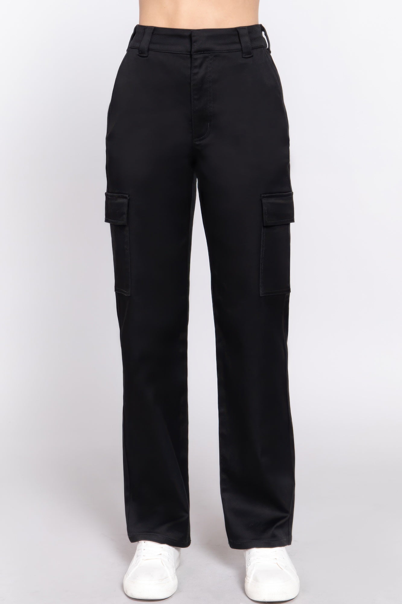 Straight Fit Long Pants - Wear Arielle