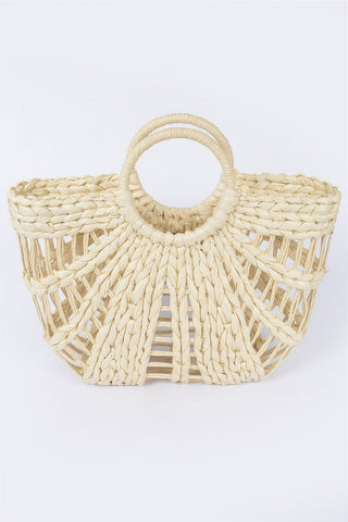 Straw Handmade Beach Bag - Wear Arielle