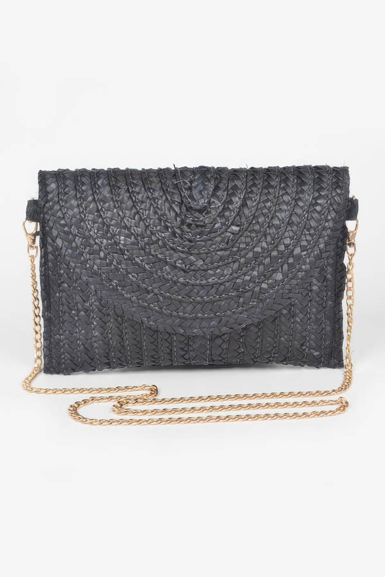 Straw Pom Pom Flap Bag - Wear Arielle
