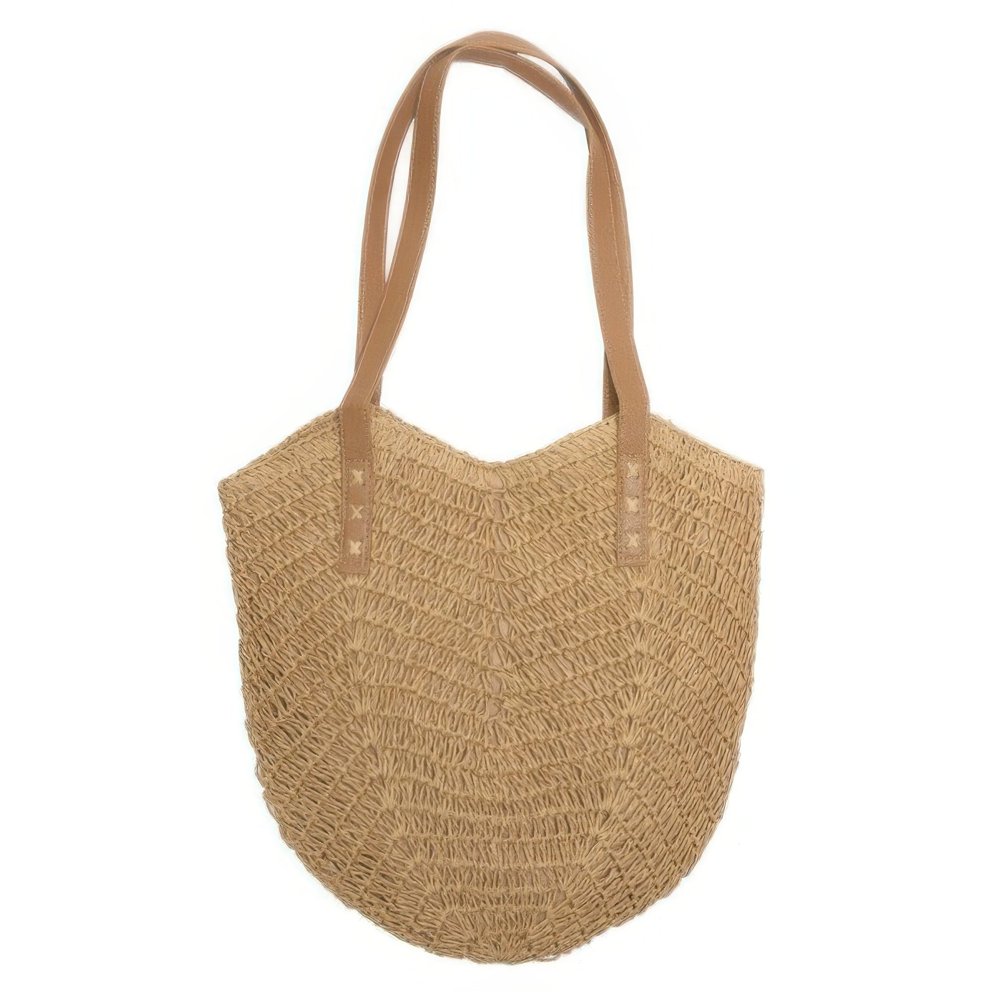 Straw Woven Shoulder Bag - Wear Arielle