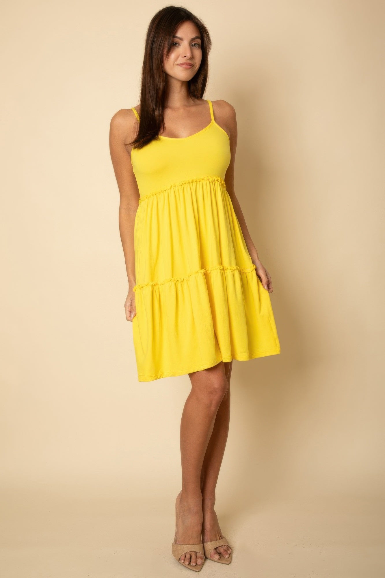 Tiered Cami Swing Dress - Wear Arielle
