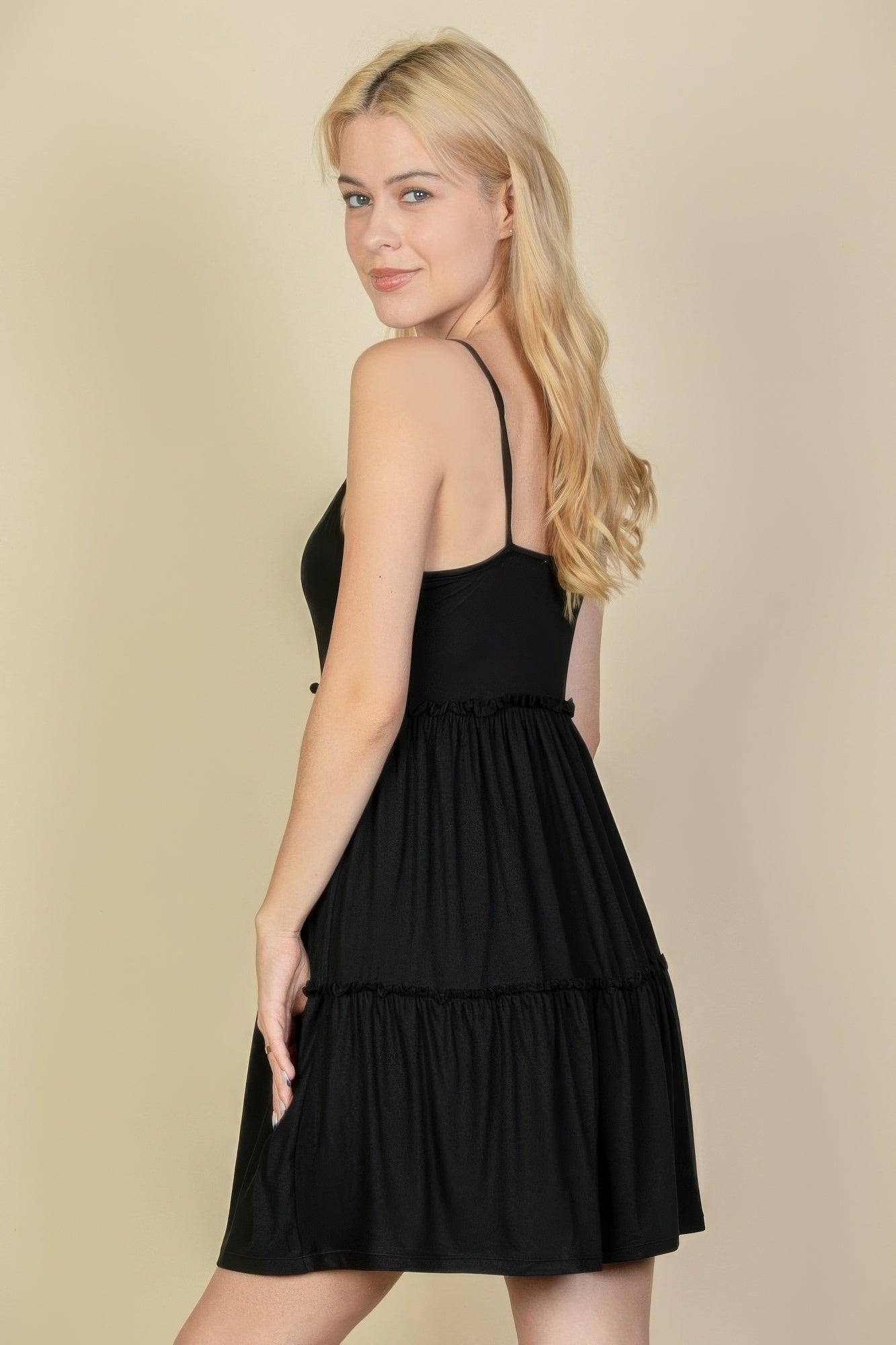 Tiered Cami Swing Dress - Wear Arielle