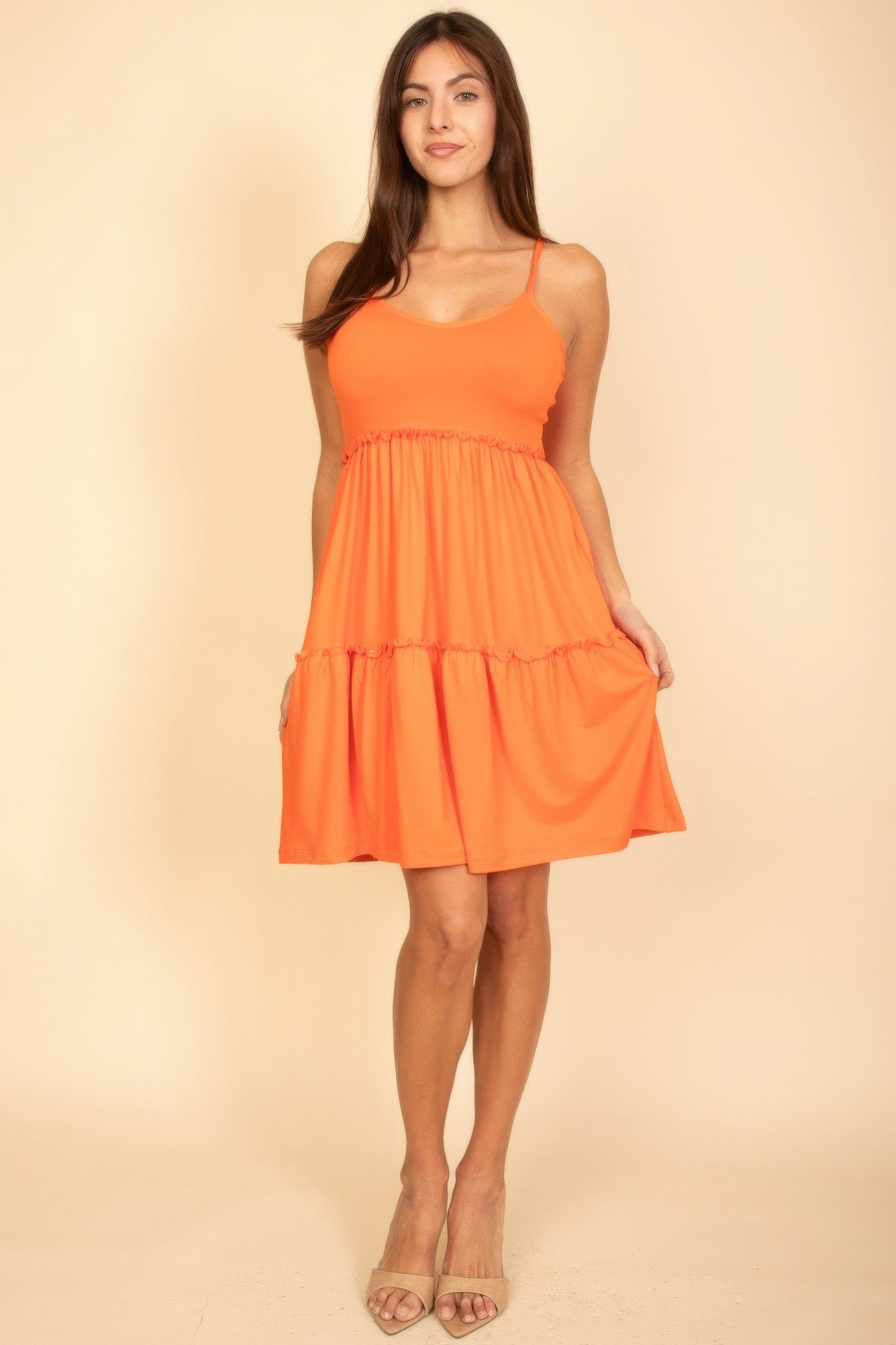 Tiered Cami Swing Dress - Wear Arielle