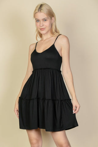 Tiered Cami Swing Dress - Wear Arielle