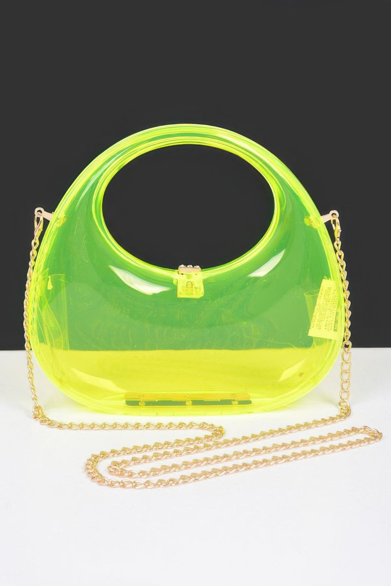 Transparent Acrylic Clutch - Wear Arielle