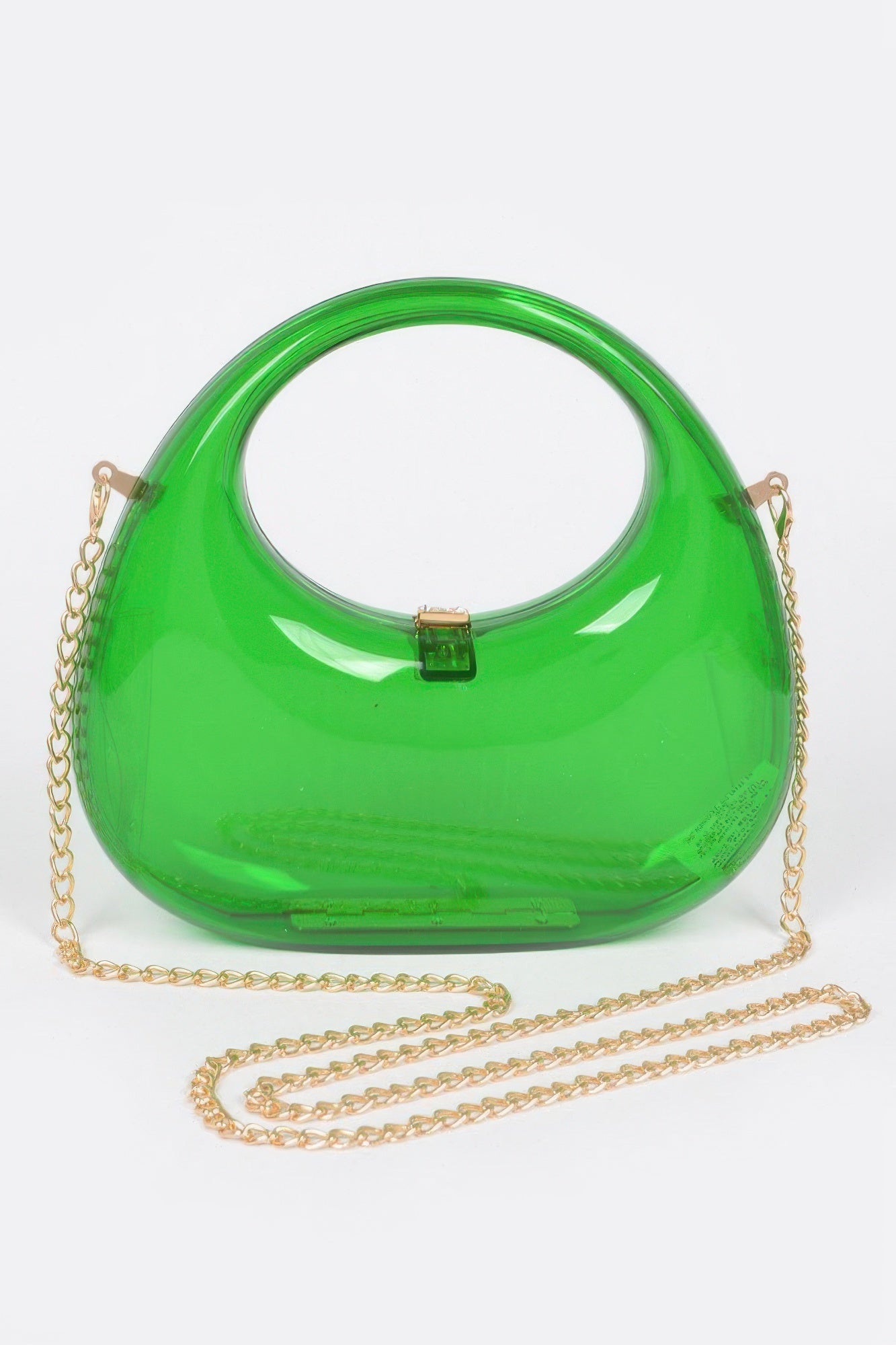 Transparent Acrylic Clutch - Wear Arielle