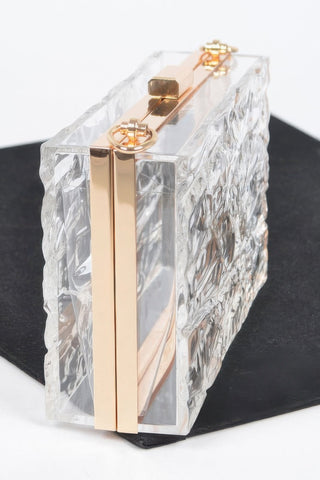 Transparent Plastic Case Clutch - Wear Arielle