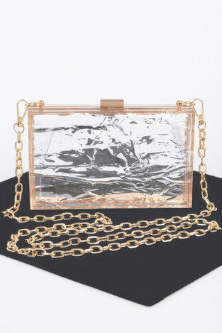 Transparent Plastic Case Clutch - Wear Arielle