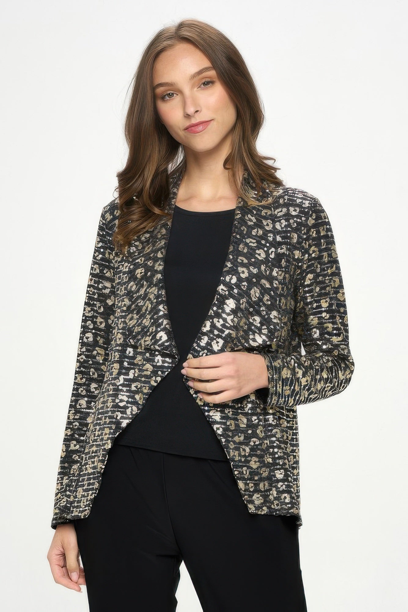 Trence Nylon Long Sleeve Jacket - Wear Arielle