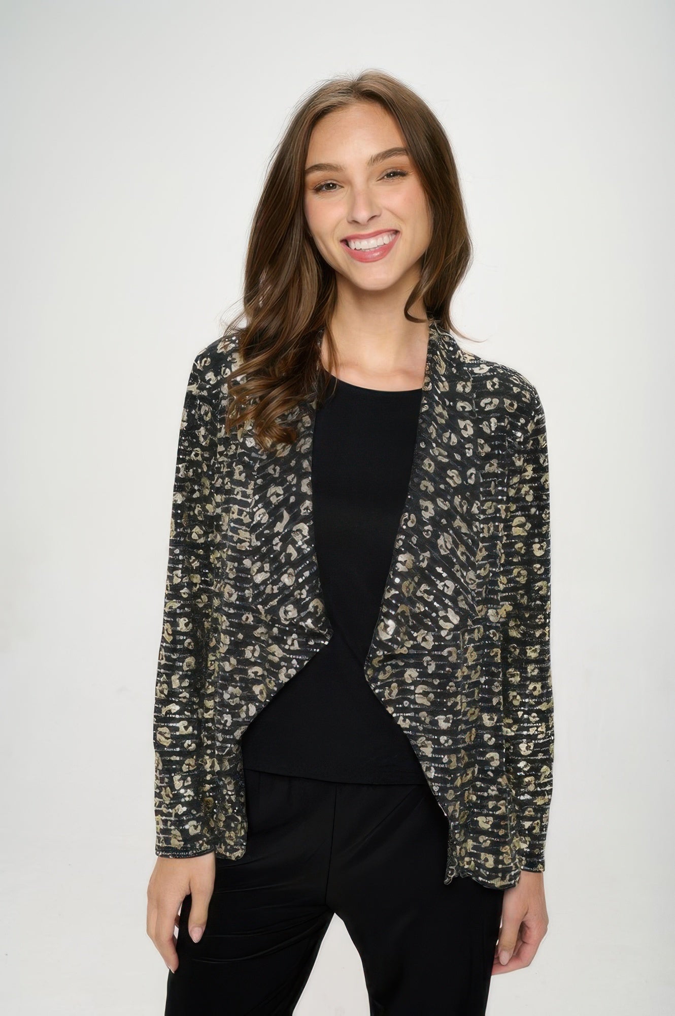 Trence Nylon Long Sleeve Jacket - Wear Arielle