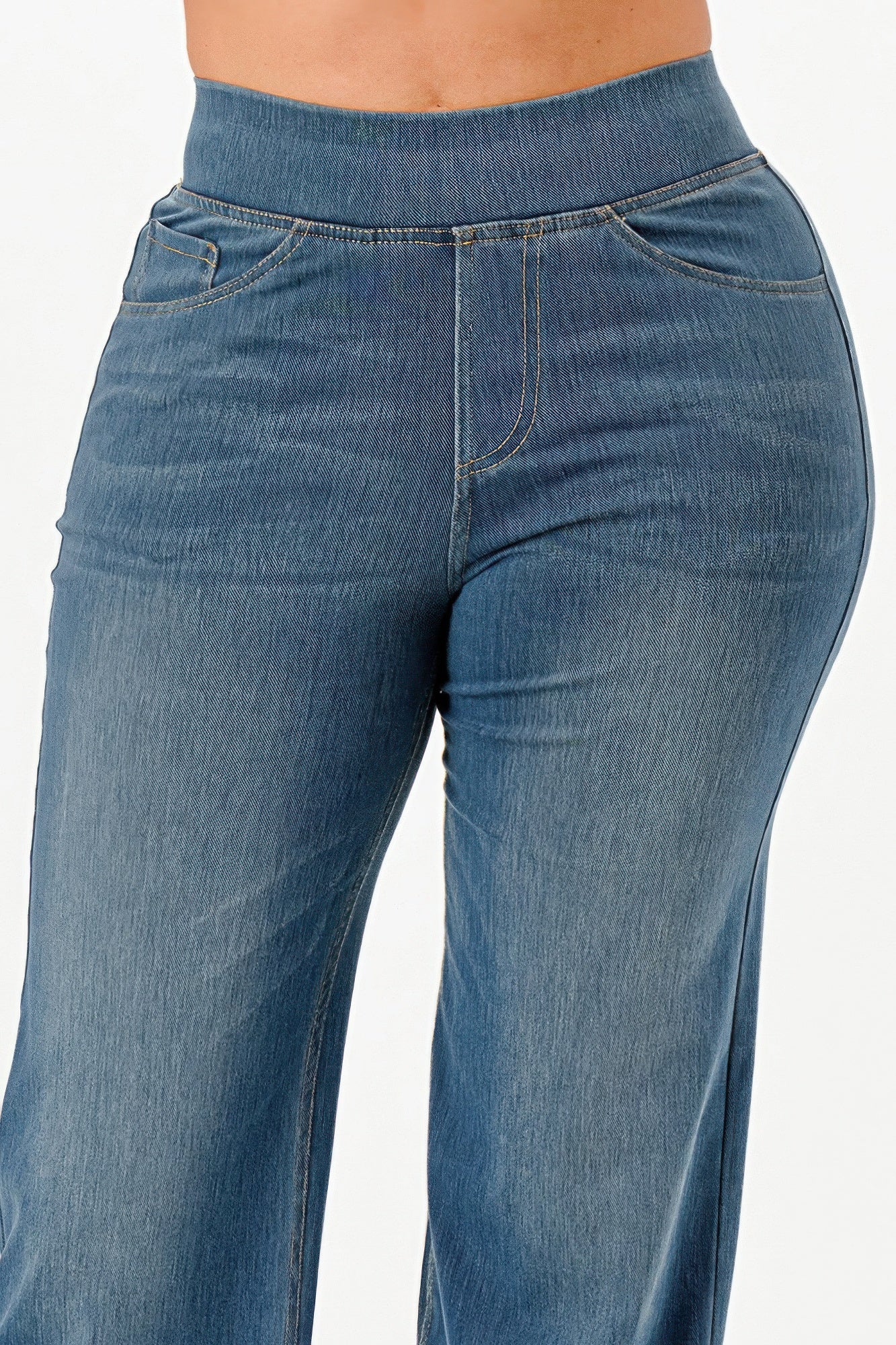 Ultra Soft Flare Baggy Jeans - Wear Arielle