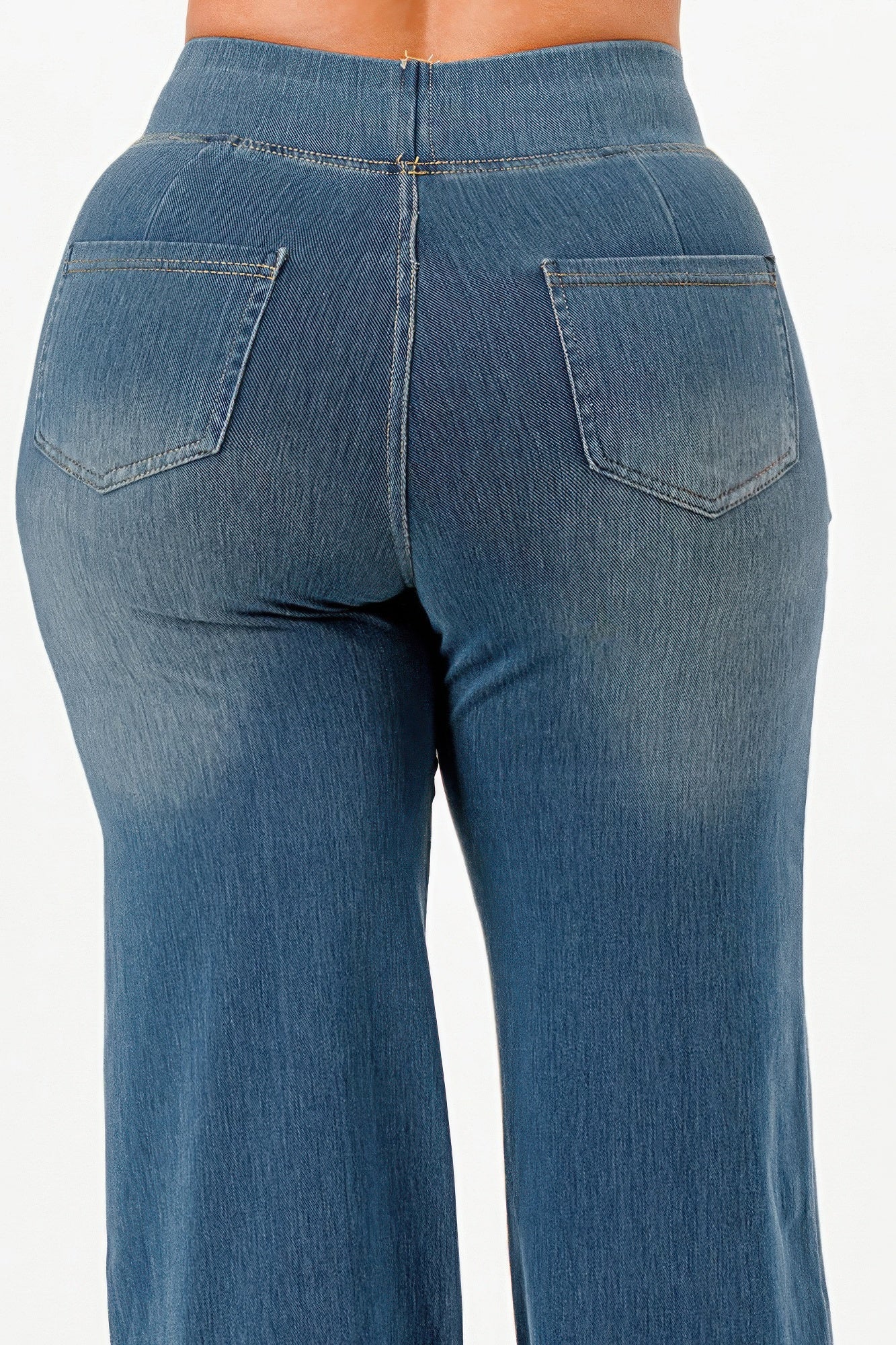 Ultra Soft Flare Baggy Jeans - Wear Arielle