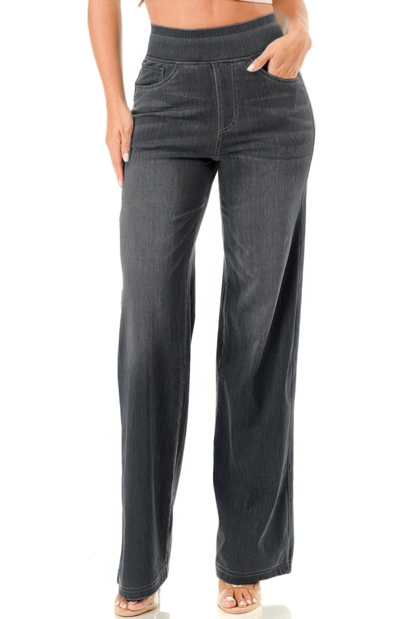 Ultra Soft Flare Baggy Jeans - Wear Arielle