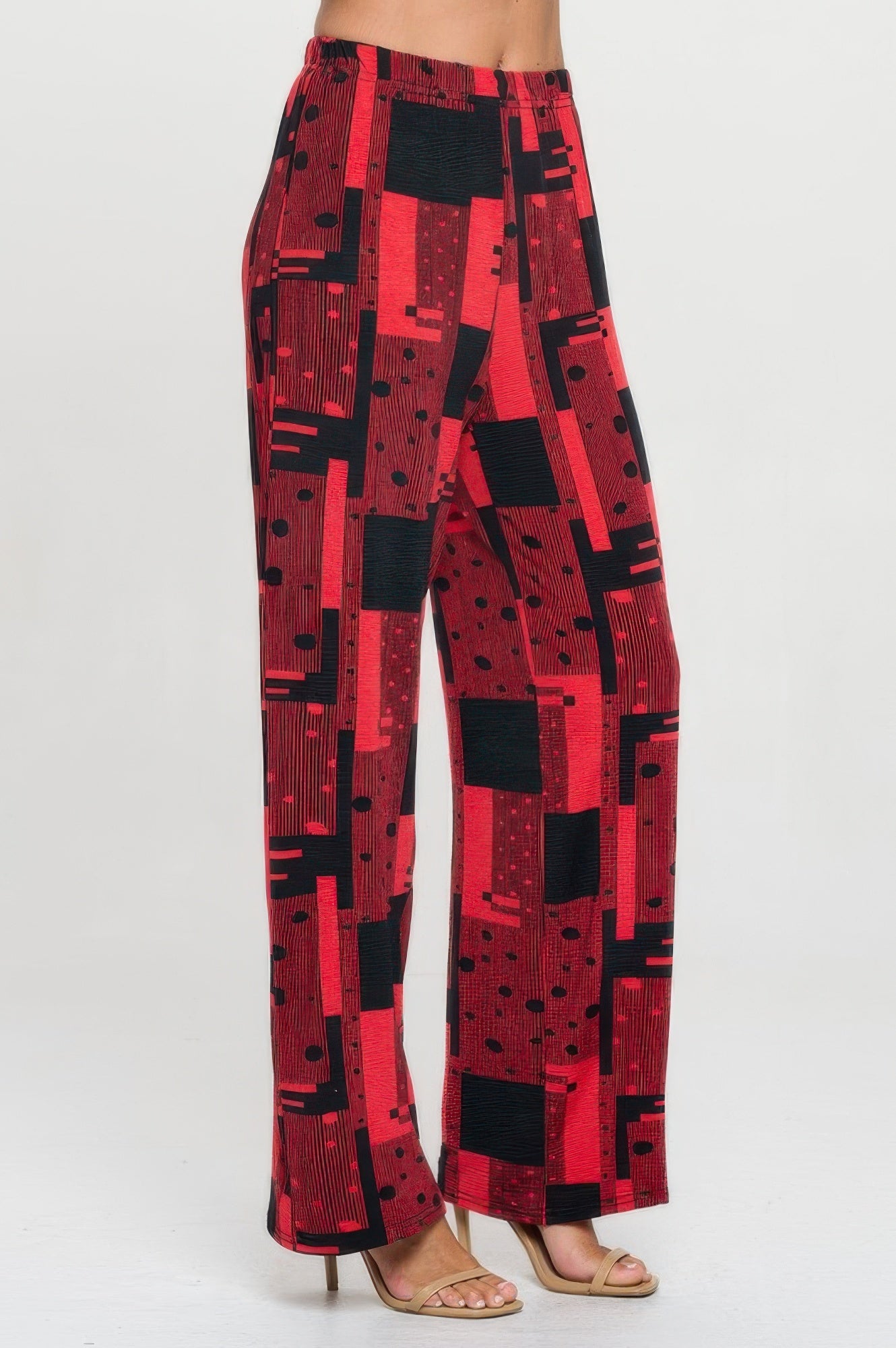 Venechia Pleated Wide Leg Pants - Wear Arielle