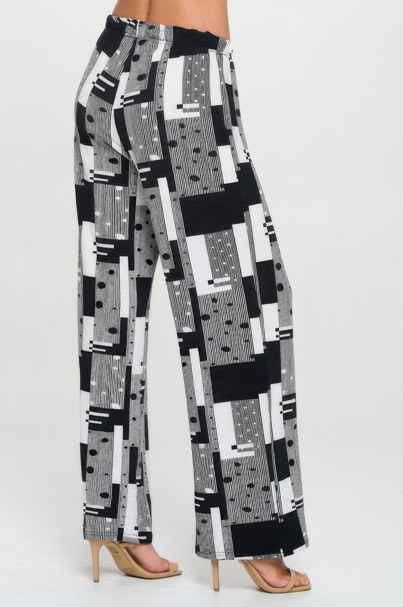 Venechia Pleated Wide Leg Pants - Wear Arielle
