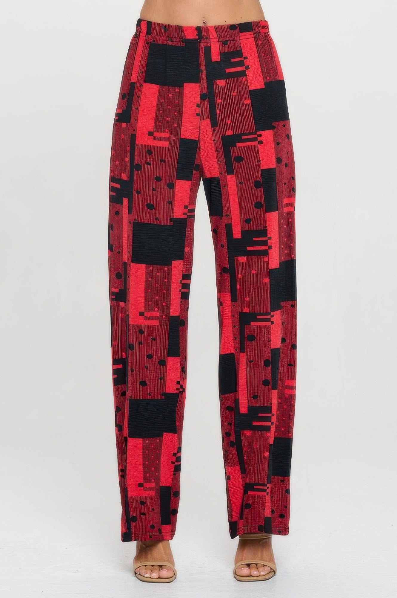 Venechia Pleated Wide Leg Pants - Wear Arielle
