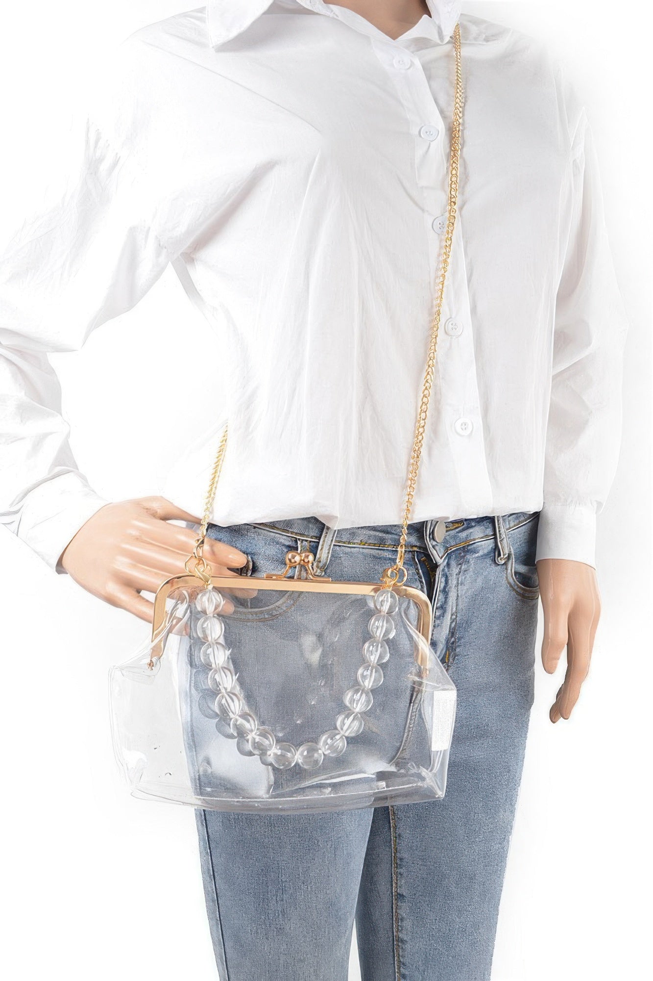 Vintage Clasp Pvc Clutch - Wear Arielle