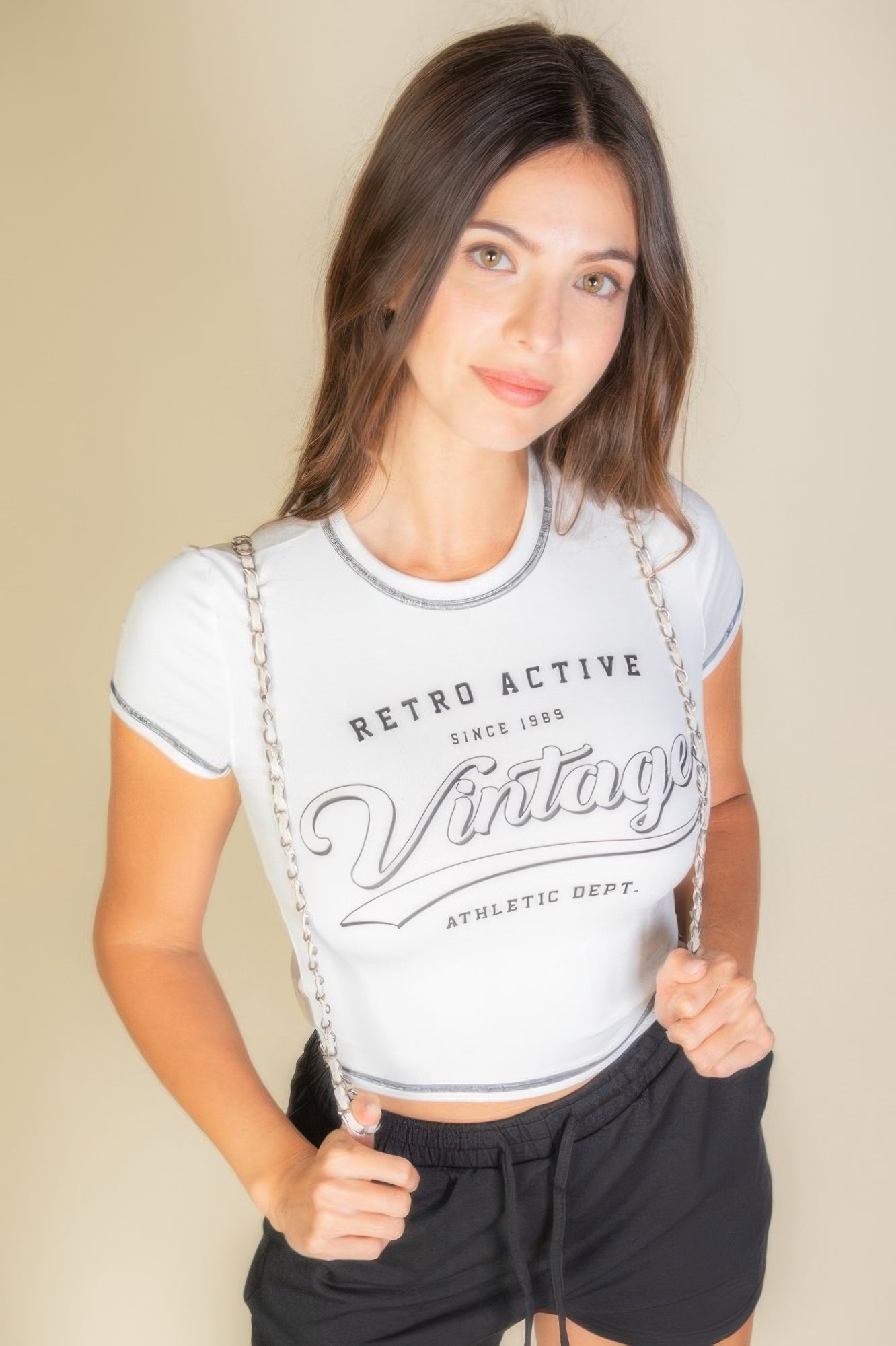 Vintage Short Sleeve Graphic T Shirt - Wear Arielle