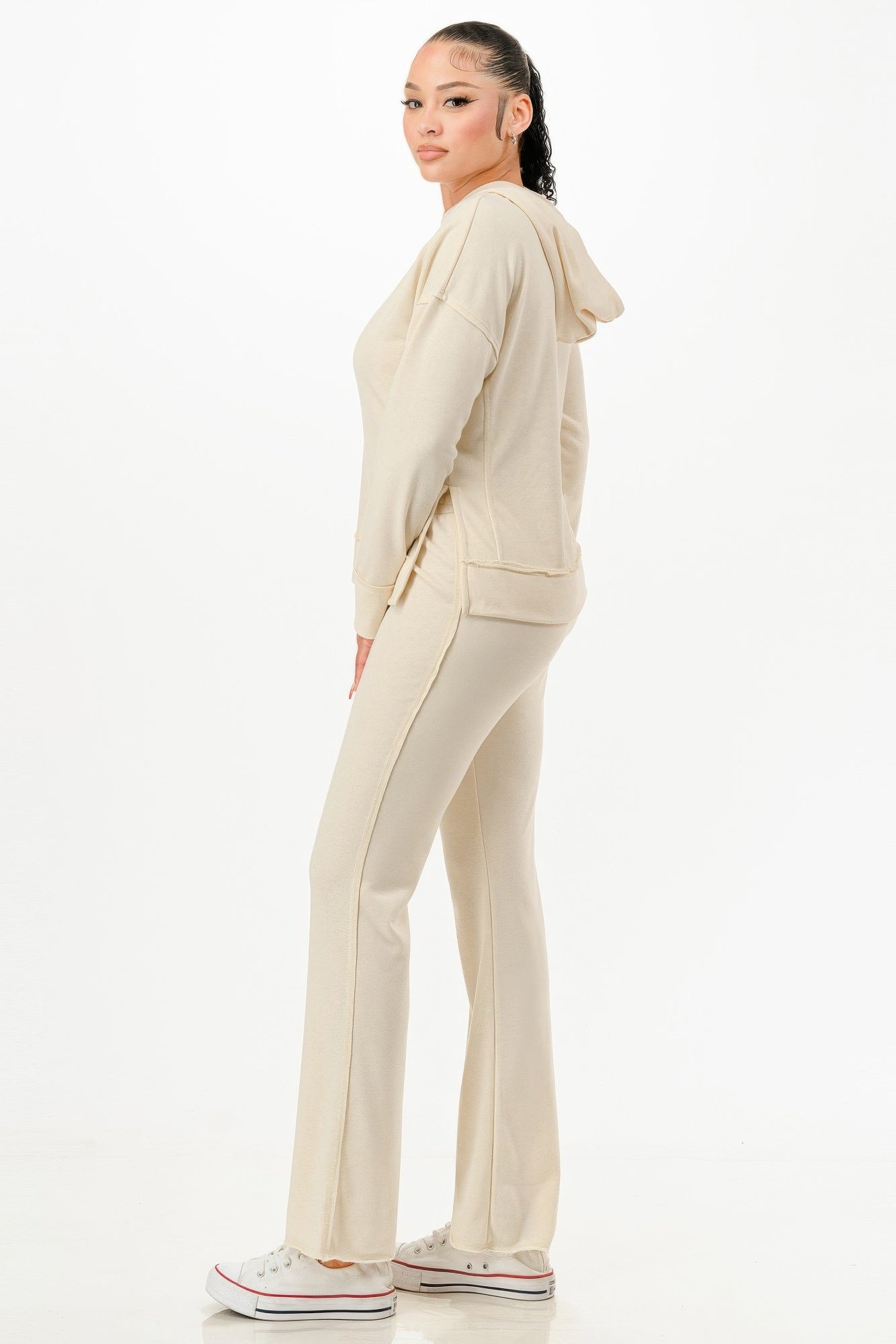 Washed Sweat Two - piece Set - Wear Arielle