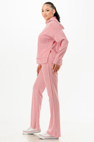 Washed Sweat Two - piece Set - Wear Arielle