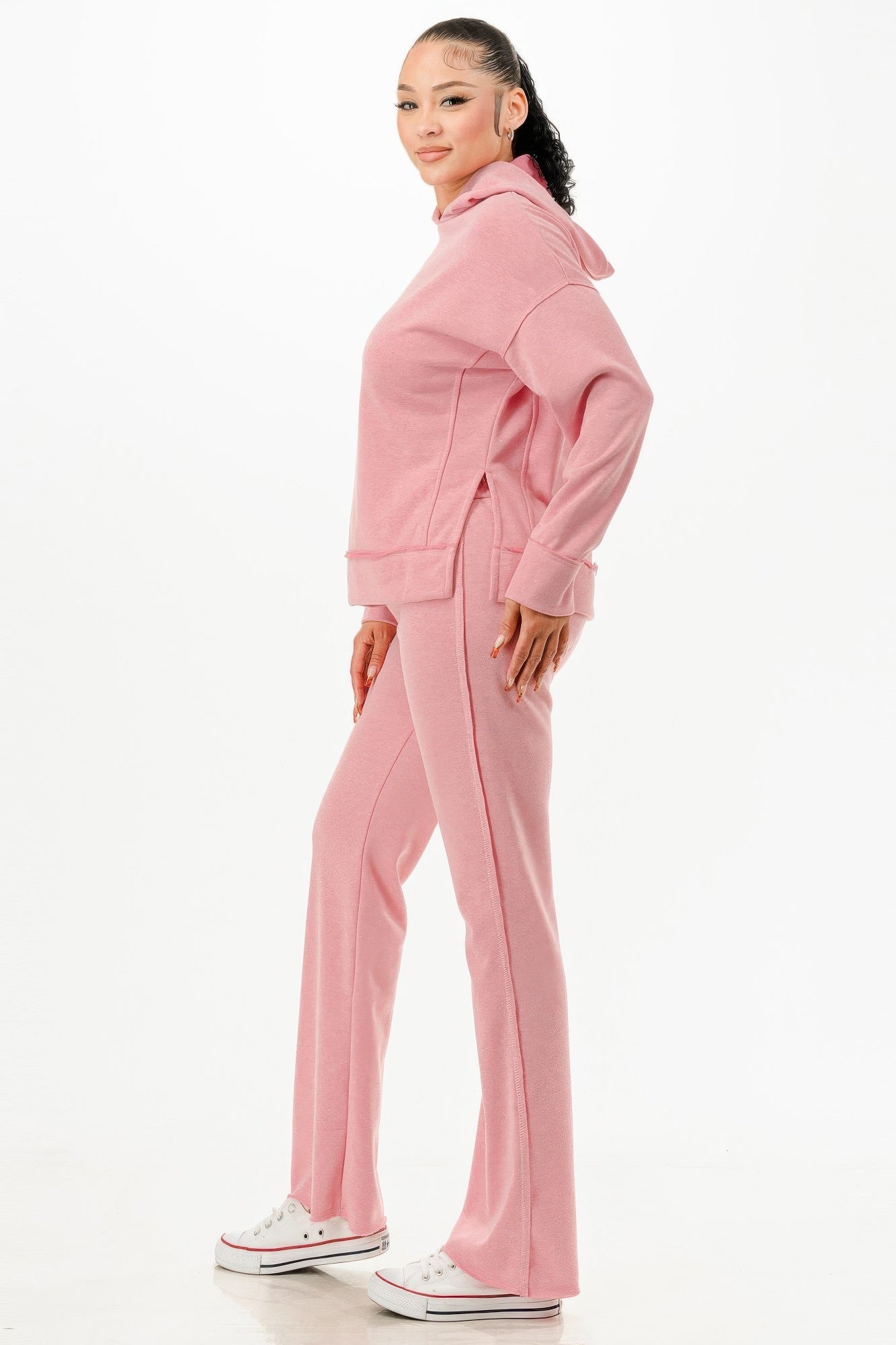 Washed Sweat Two - piece Set - Wear Arielle