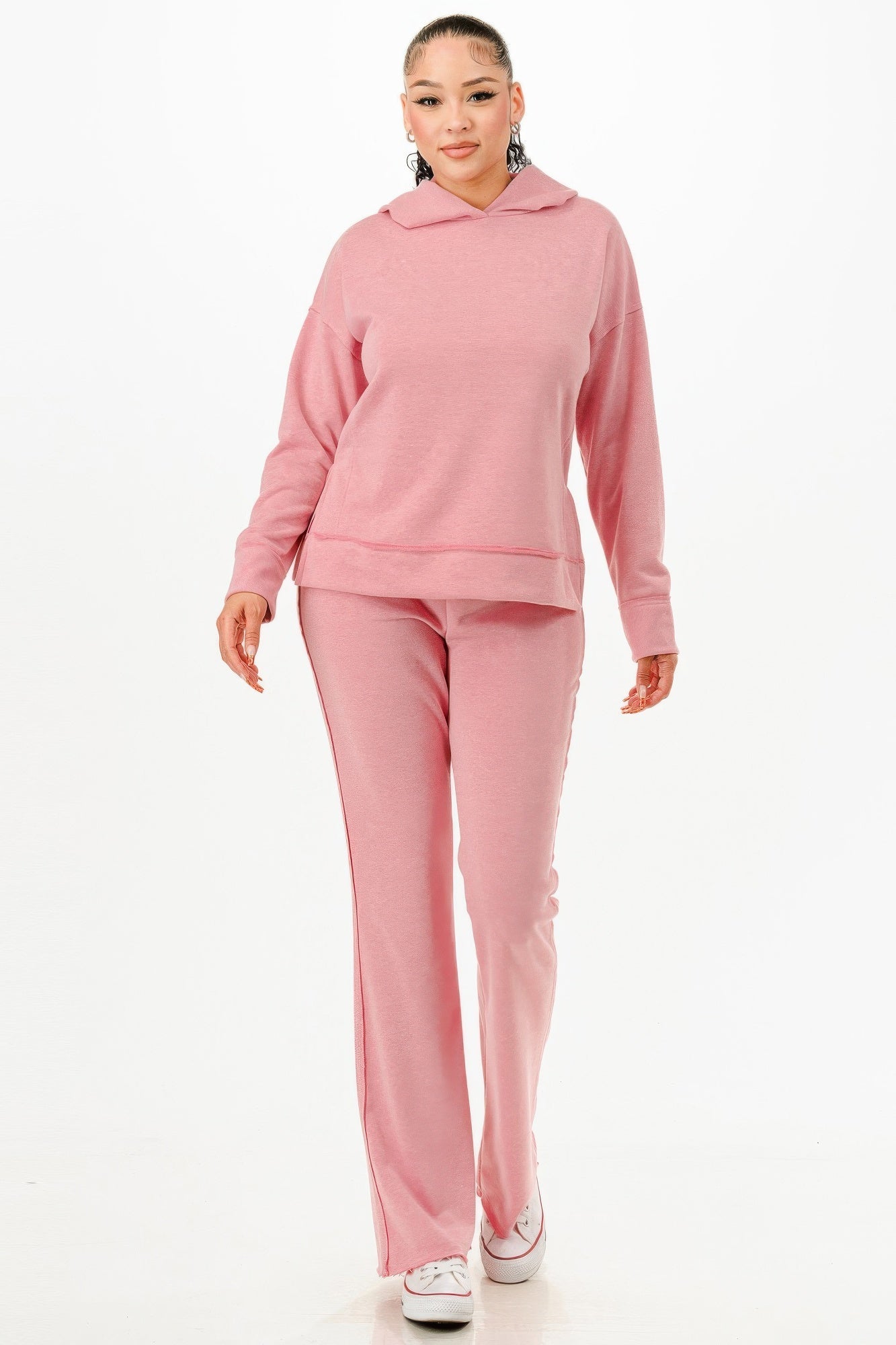 Washed Sweat Two - piece Set - Wear Arielle