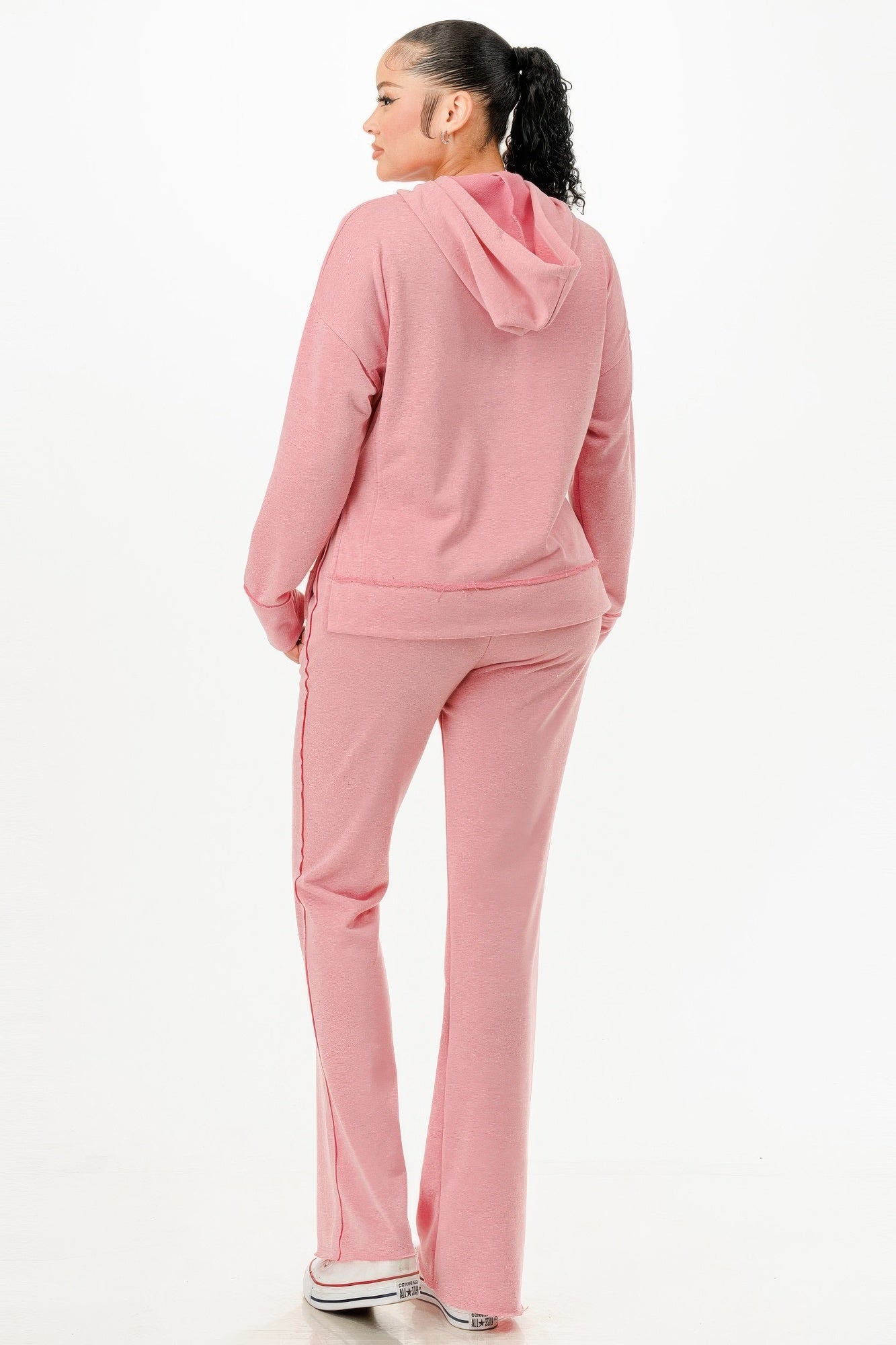 Washed Sweat Two - piece Set - Wear Arielle