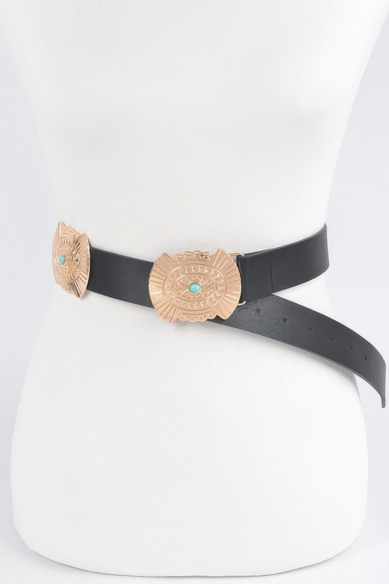 Western Style Belt With Turquoise - Wear Arielle