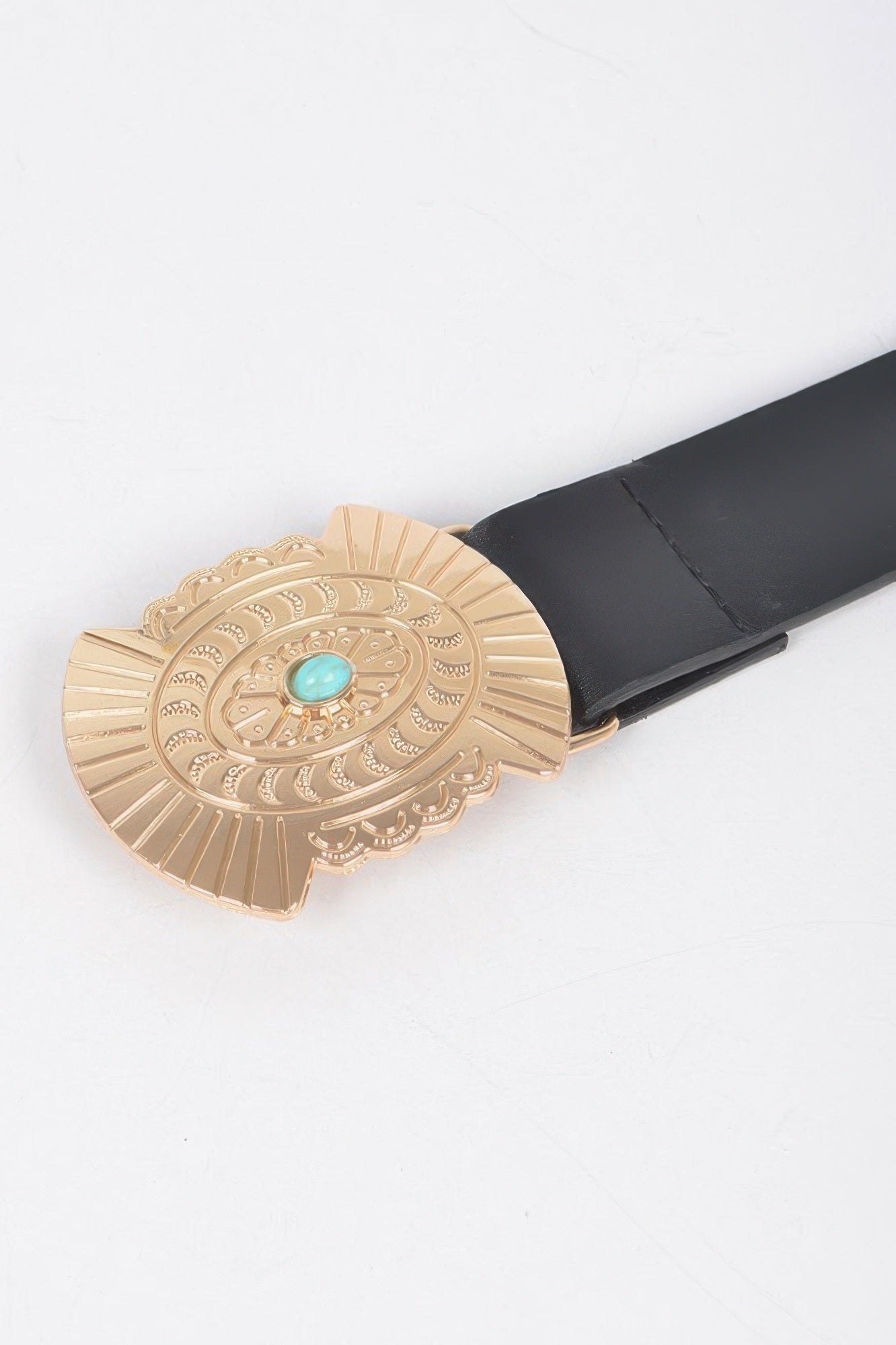Western Style Belt With Turquoise - Wear Arielle