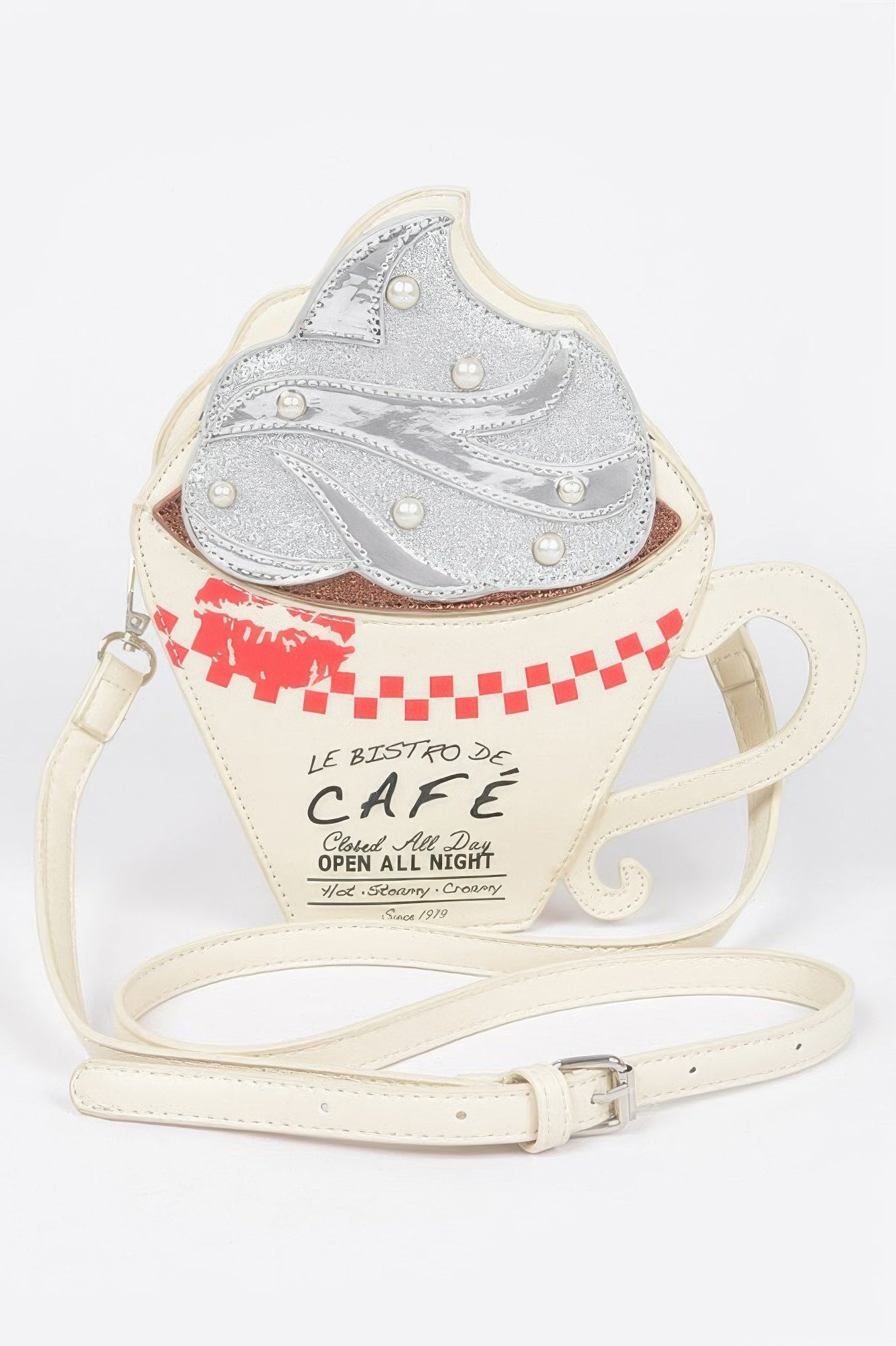 Whip Cream Coffee Cup Novelty Bag - Wear Arielle