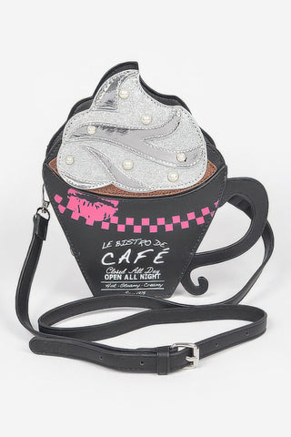 Whip Cream Coffee Cup Novelty Bag - Wear Arielle