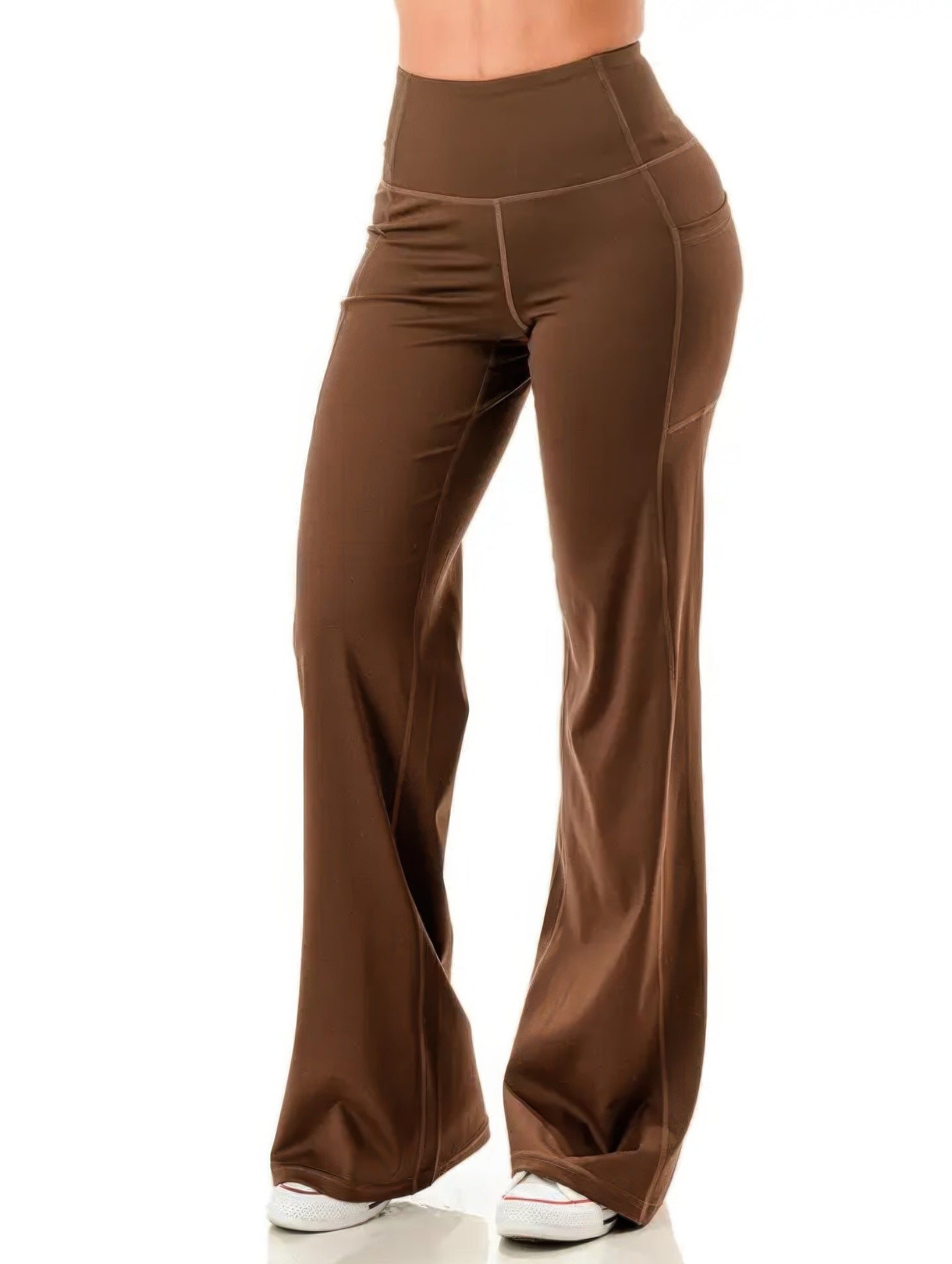 Wide Leg Flare Yoga Pants - Wear Arielle