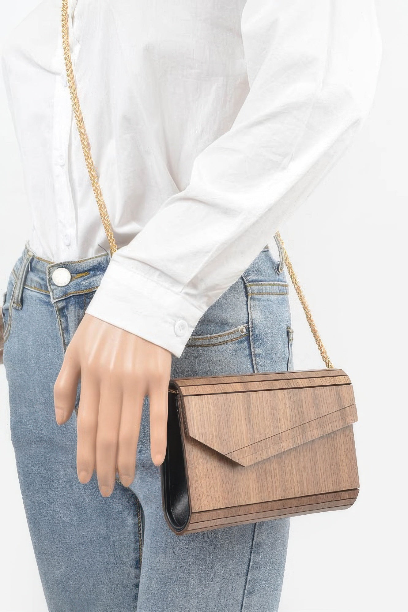 Wooden Clutch - Wear Arielle