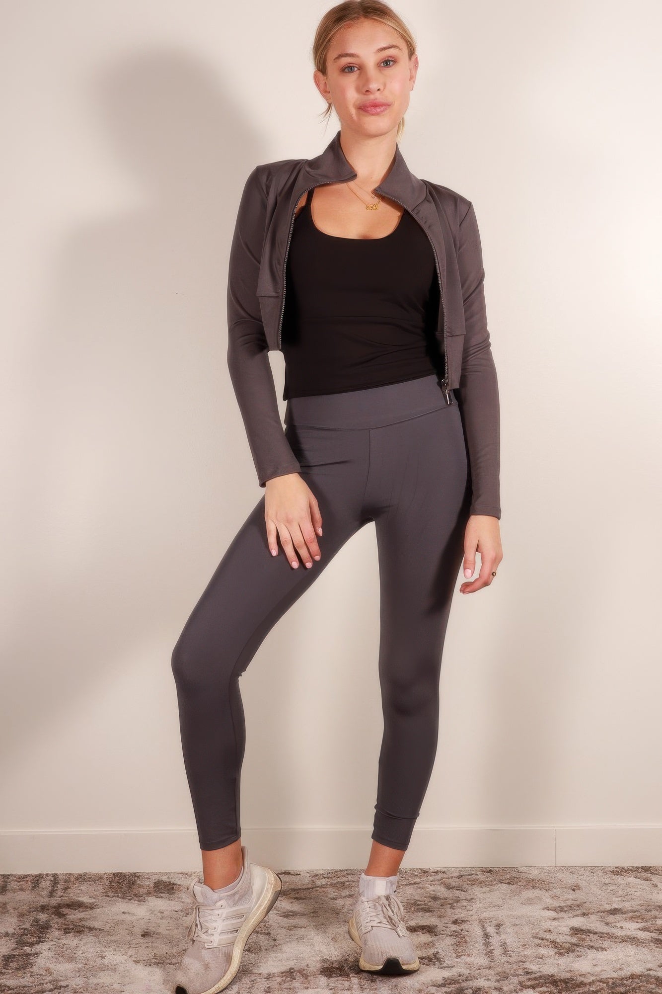 Zip Up Sports Jacket - Wear Arielle